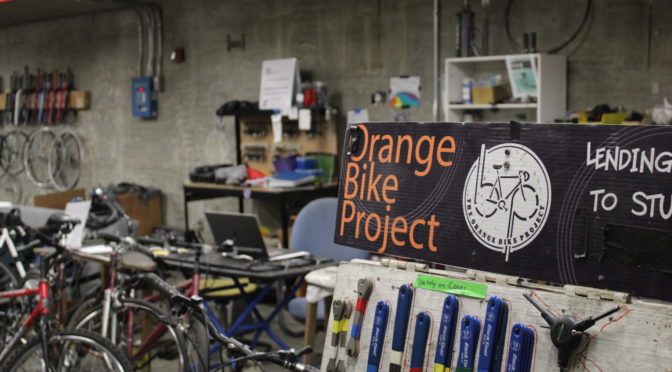 Orange bike project Keeps wheels turning at UT